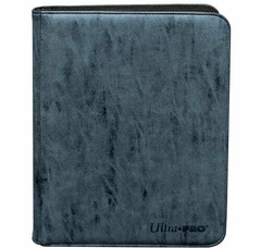 Binder: Ultra Pro Suede Collection Zippered 9-Pocket Premium PRO Sapphire